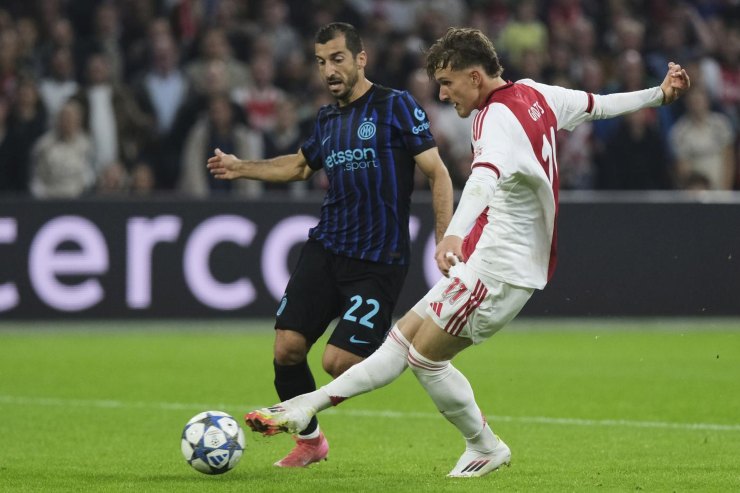 Mkhitaryan in Ajax-Inter