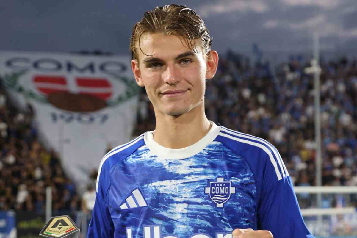 Nico Paz Inter sorride