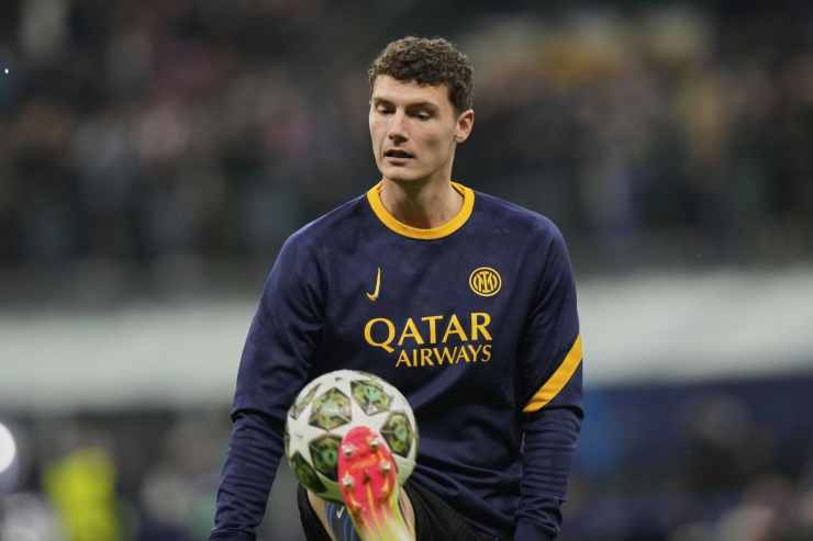 Pavard in allenamento