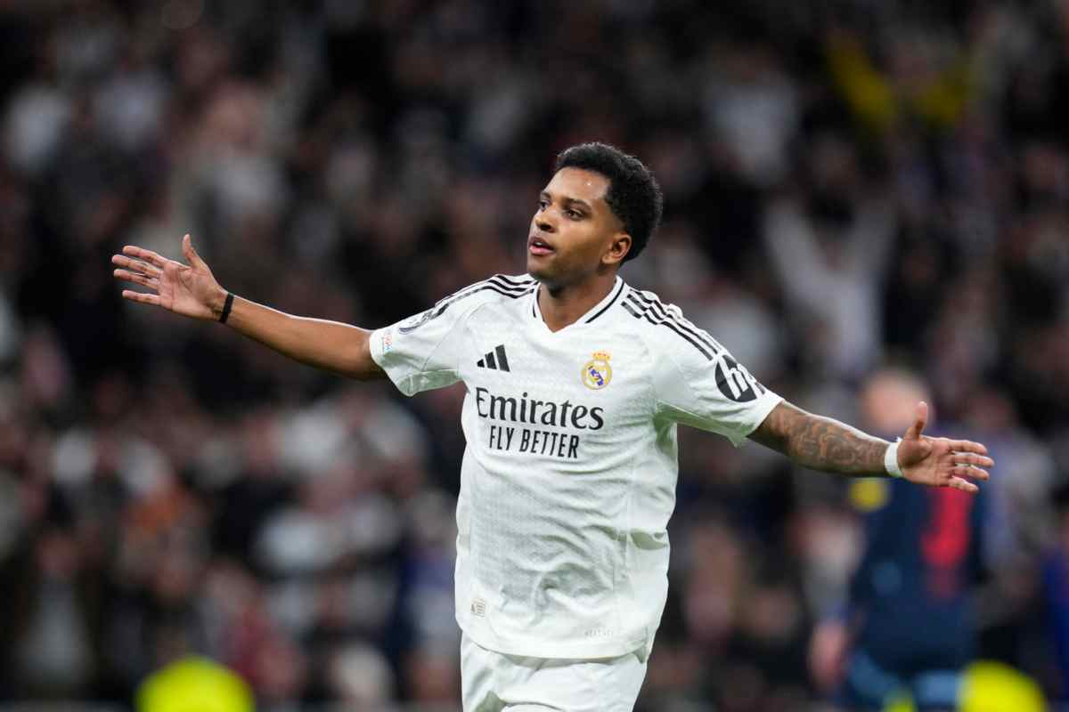Inter Rodrygo esulta