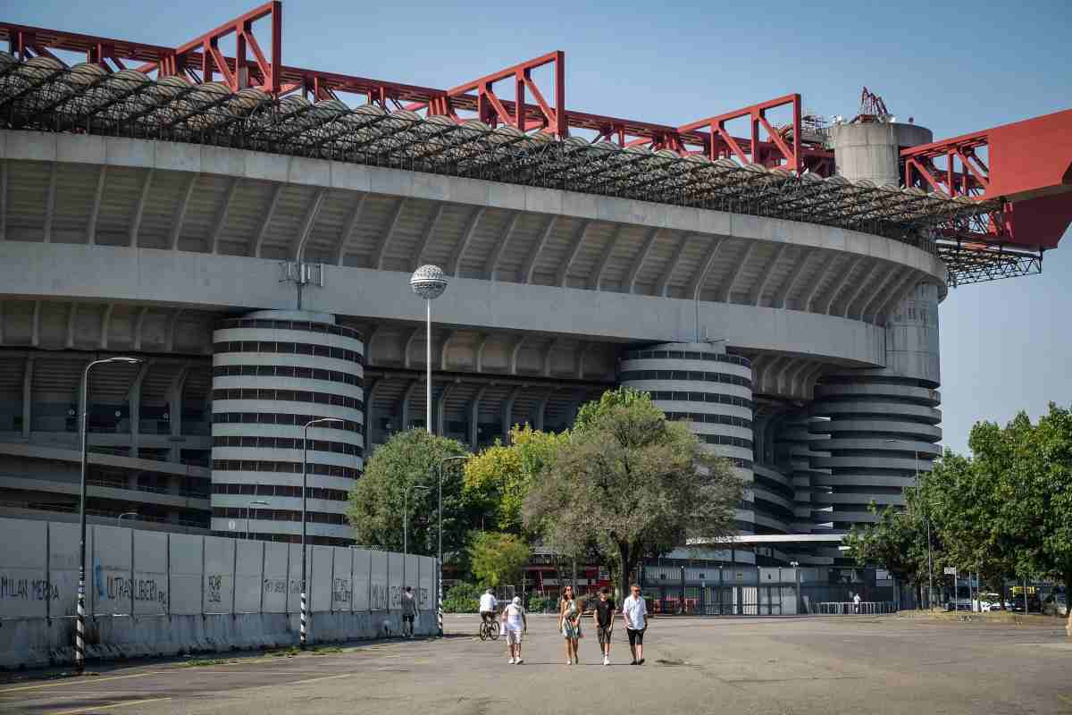 Esterno stadio San Siro