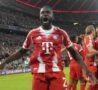 Upamecano esulta e piace all'Inter