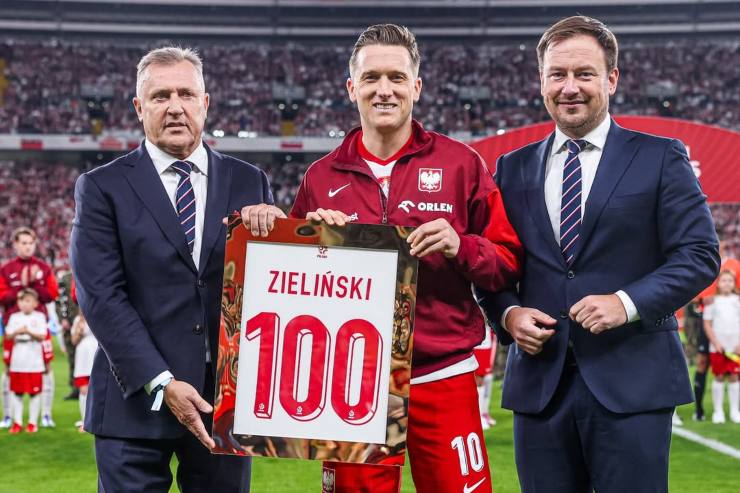 Maglia celebrativa per Zielinski