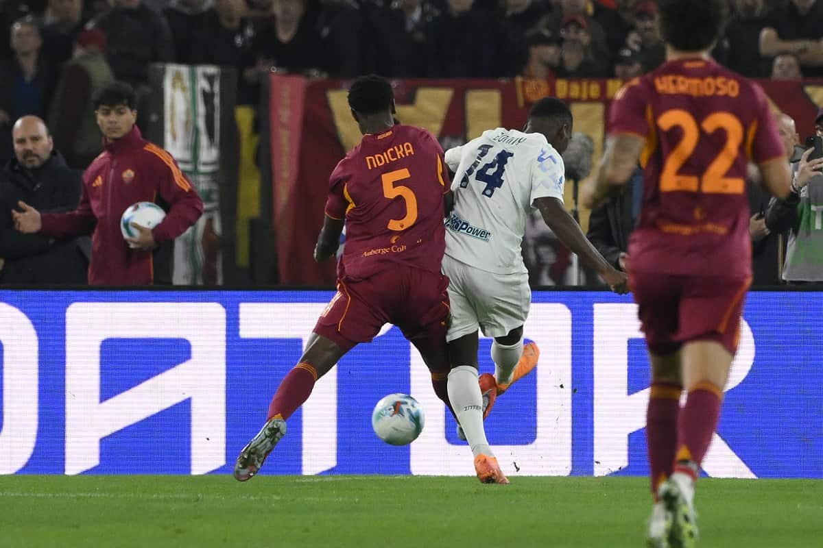 Roma-Inter, il gol di Bonny e i casi da moviola