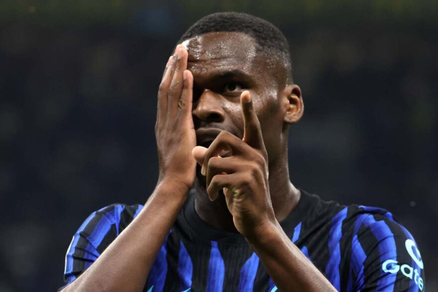 Bonny esultanza in Inter-Cremonese