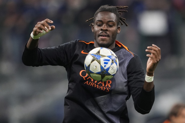 Bisseck in azione con l'Inter