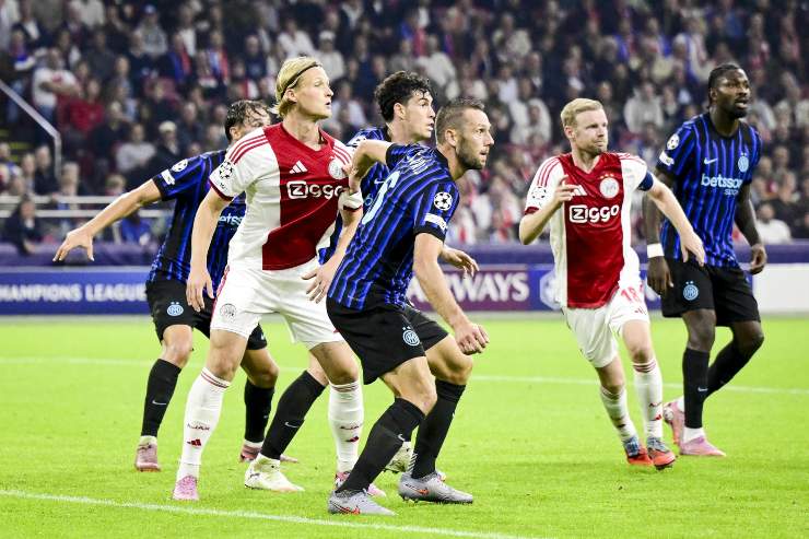 De Vrij in Ajax-Inter