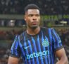 Dumfries durante una partita dell'Inter