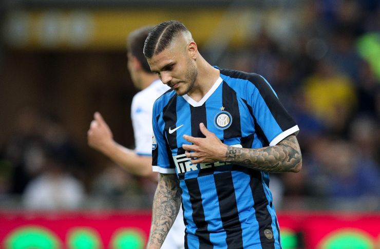 Icardi in Inter-Empoli, sua ultima partita in nerazzurro 