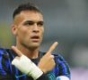 L'esultanza di Lautaro dopo un gol con la maglia dell'Inter