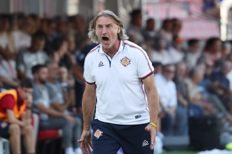 Nicola durante un match della Cremonese