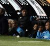 I giocatori dell'Inter in panchina