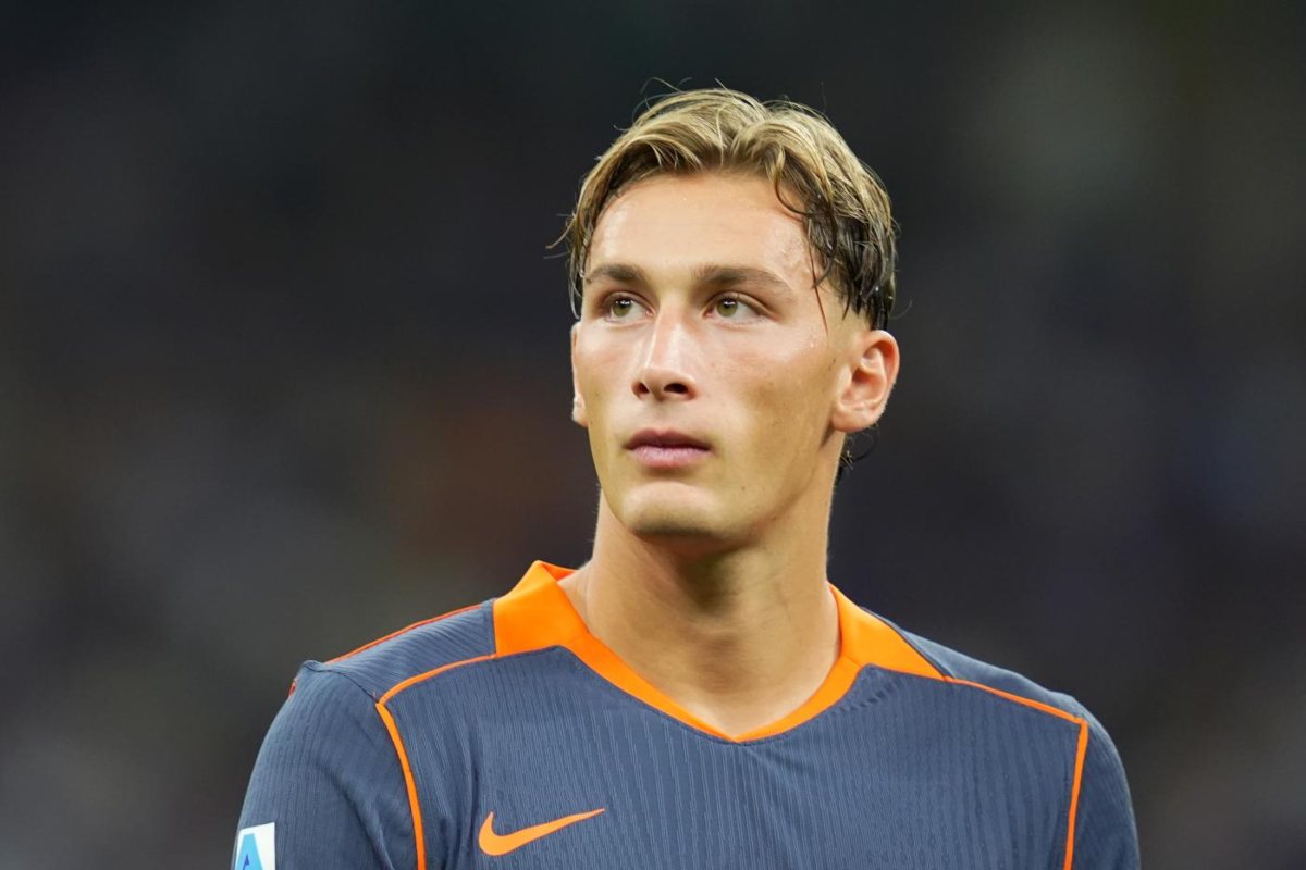 Pio Esposito con la terza maglia dell'Inter