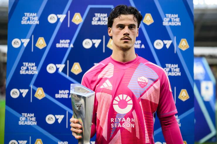Svilar col premio di Player of the Match