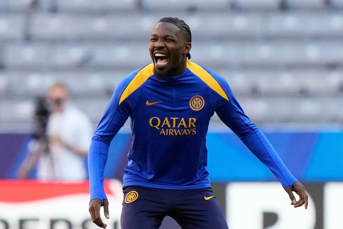 Thuram in allenamento