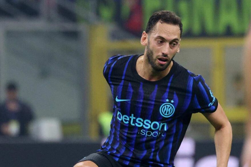 Calhanoglu in Inter-Lazio