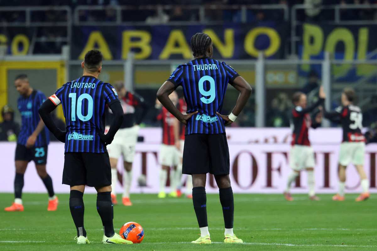 Thuram e Lautaro dopo il gol di Pulisic