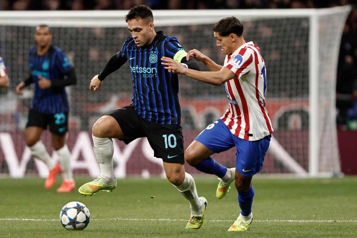 Lautaro in Atletico-Inter
