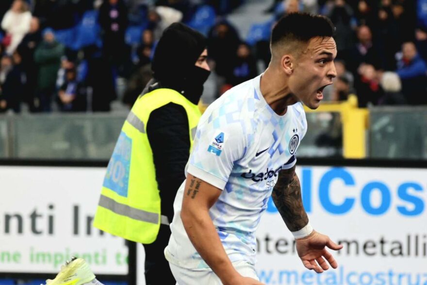 Lautaro, doppietta in Pisa-Inter