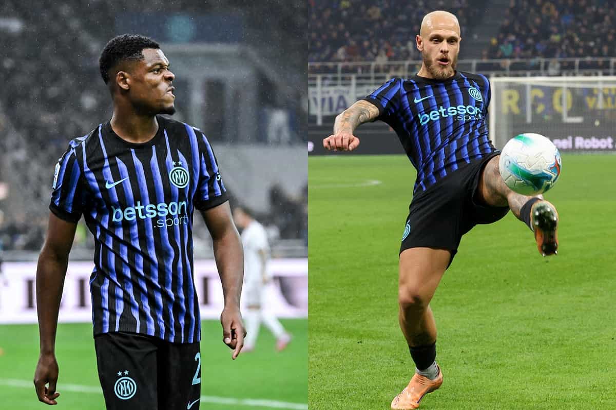 Calciomercato Inter, Dumfries e Dimarco nel mirino del Manchester United