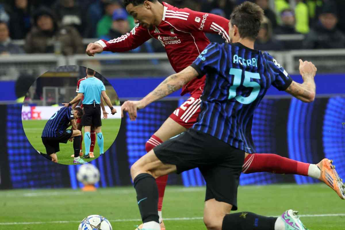 Acerbi in Inter-Liverpool
