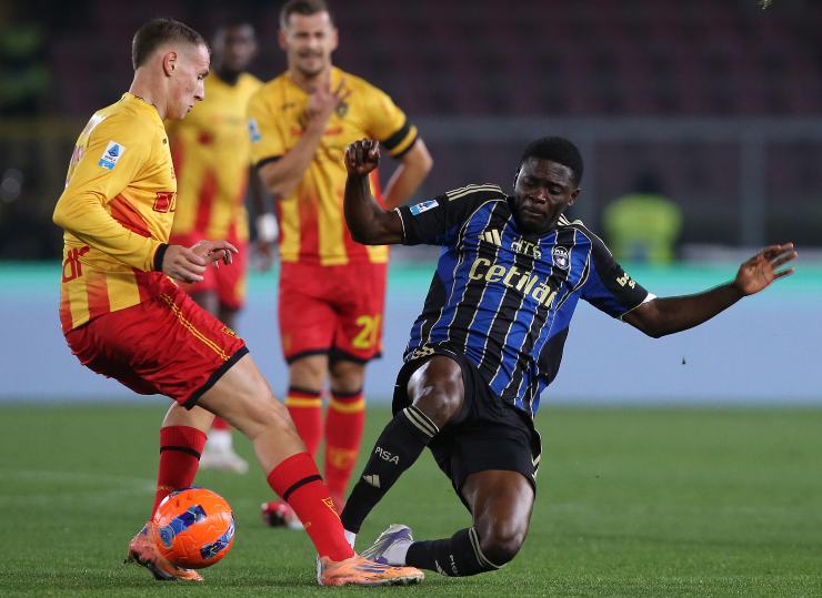 Akinsanmiro in azione col Pisa