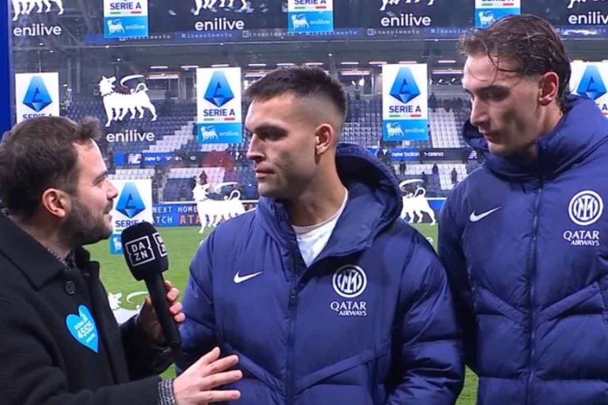 Lautaro a Dazn dopo Atalanta-Inter