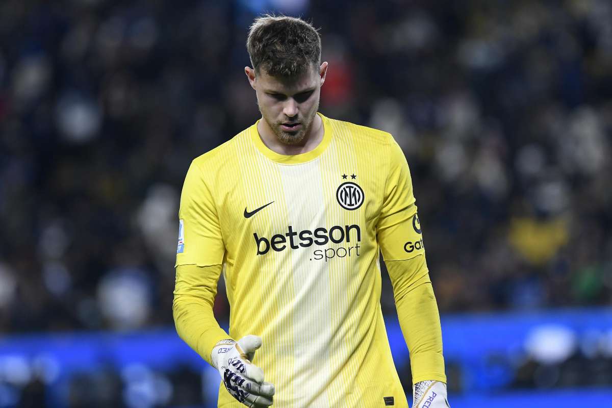 Martinez alla fine di Bologna-Inter