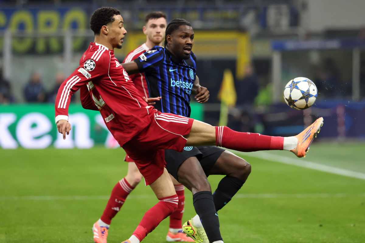 Thuram in Inter-Liverpool