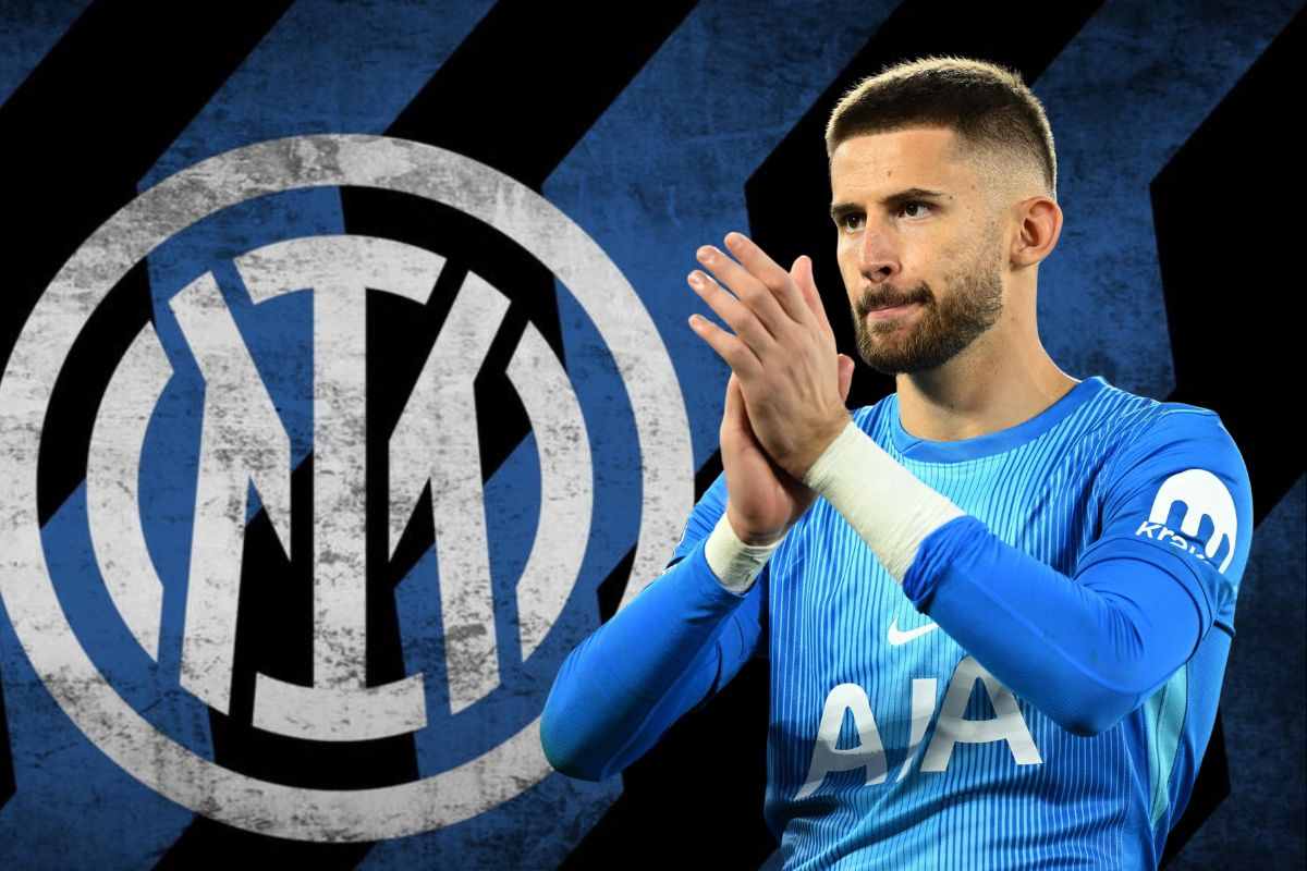 Vicario su sfondo Inter