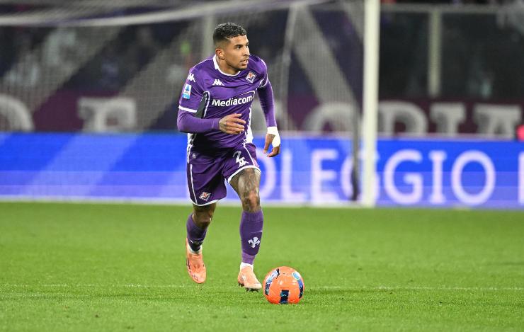 Dodo in azione con la Fiorentina