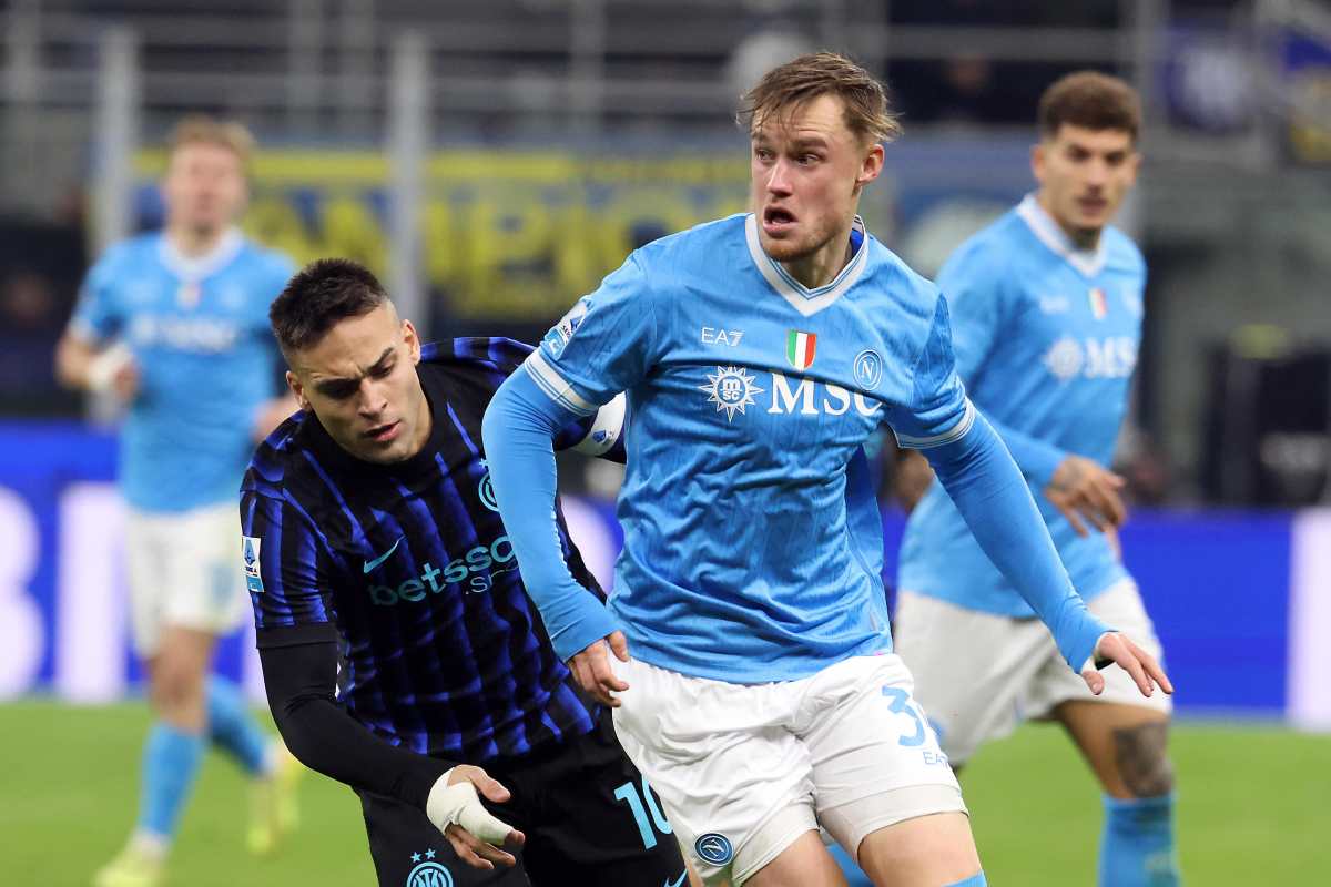 Lautaro in Inter-Napoli