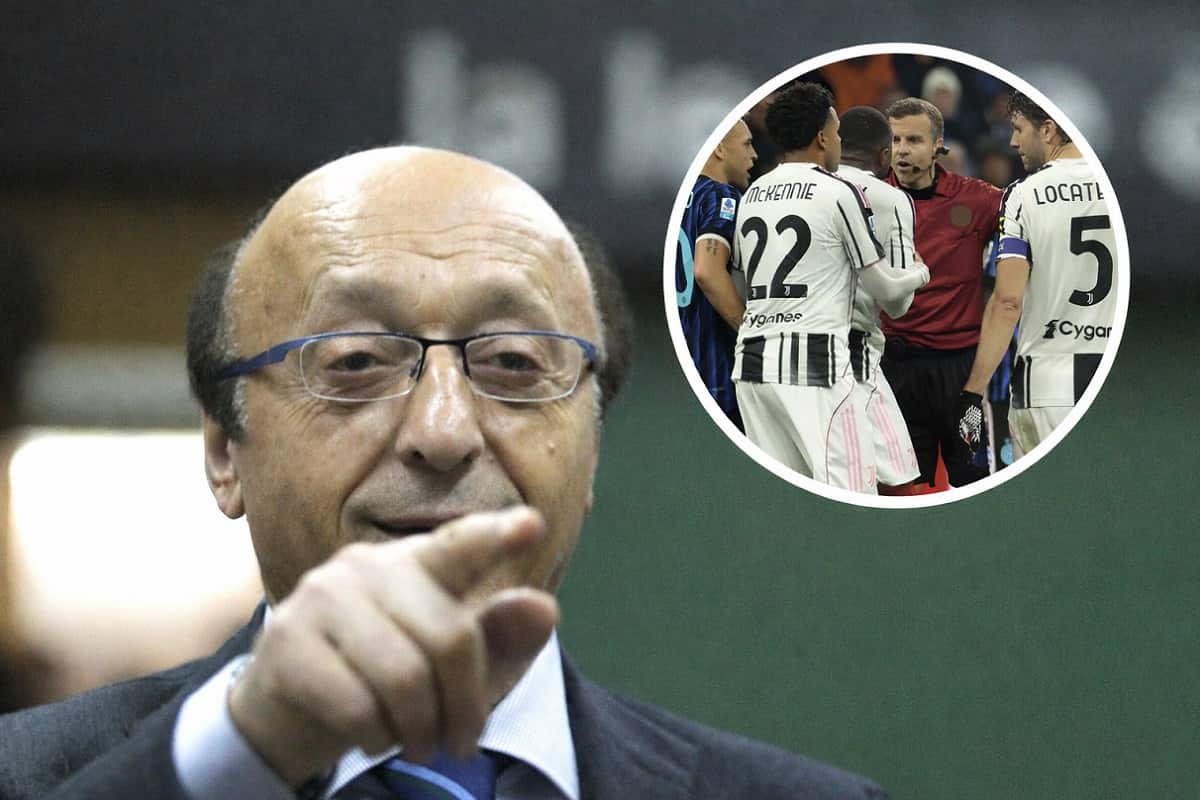 Inter-Juve, Moggi risponde a Moratti