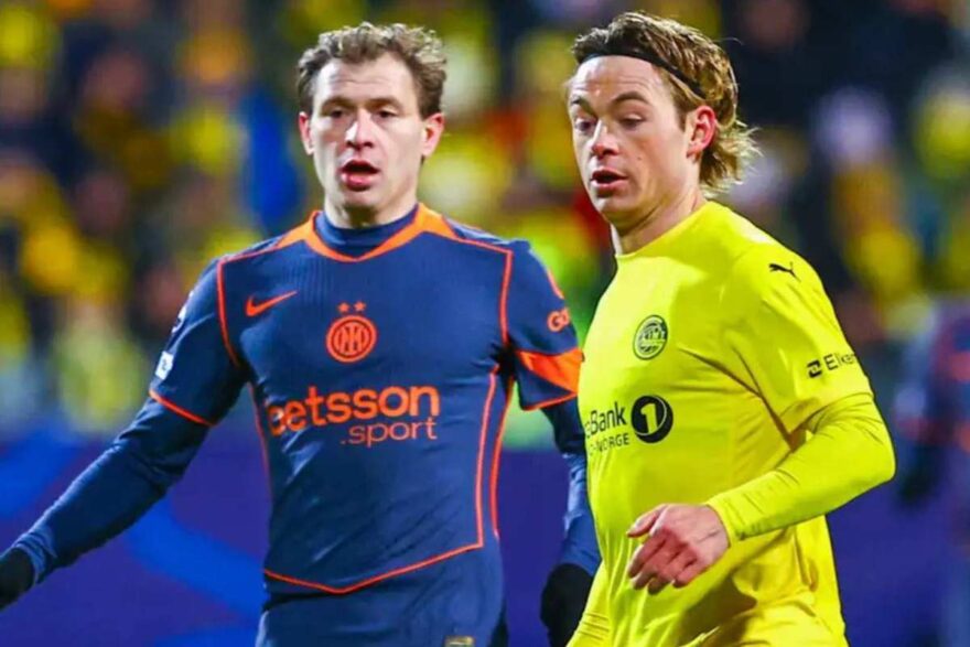 Barella in Bodo Glimt-Inter