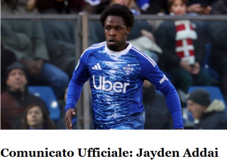 Addai ko: comunicato ufficiale Como