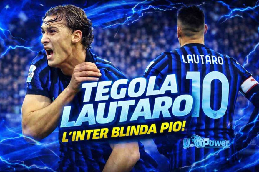Copertina Inter Lautaro Pio Esposito