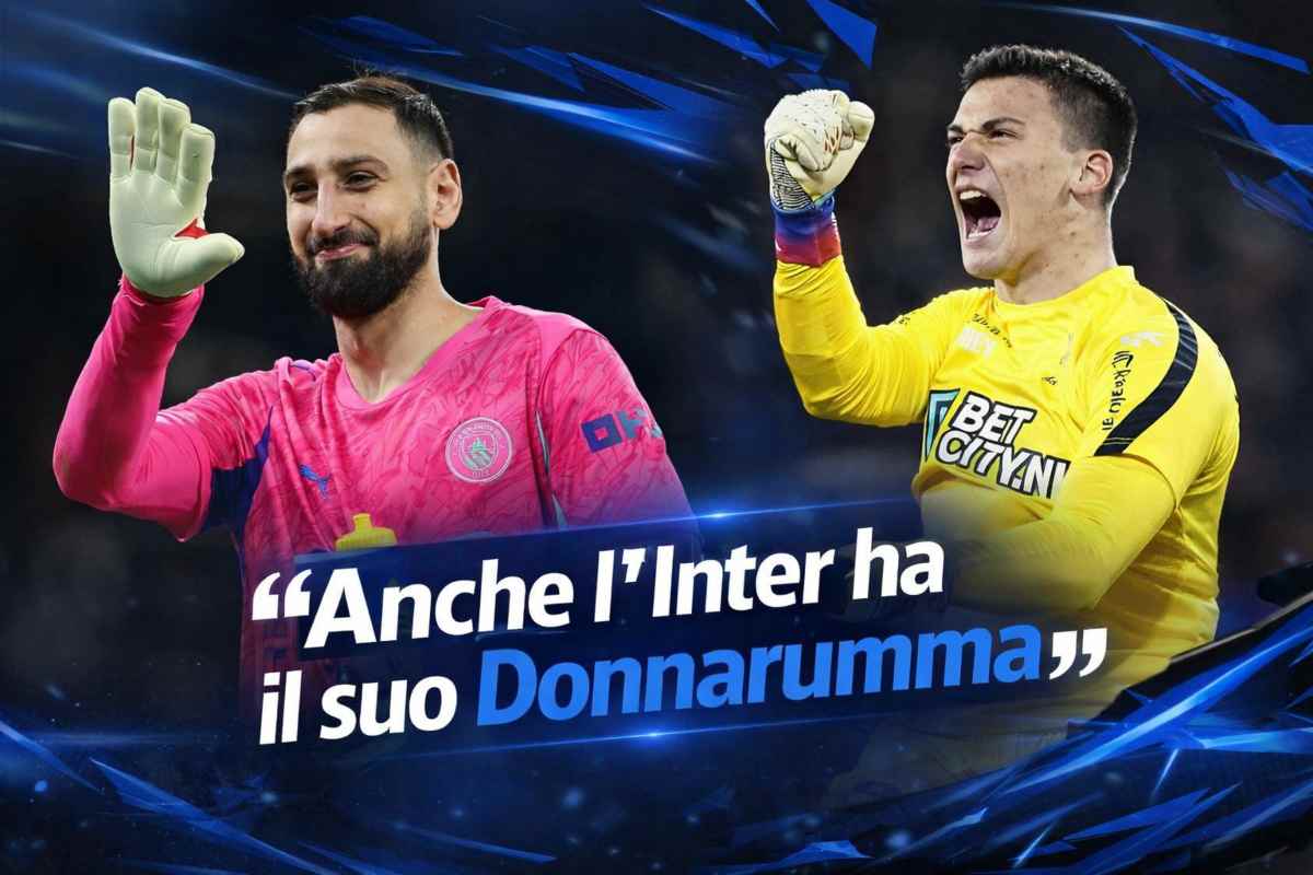 Grafica Inter Stankovic Donnarumma