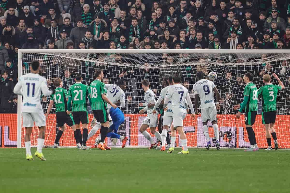 Sassuolo-Inter, la moviola e il rosso a Matic