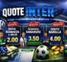 Calciomercato Inter, quattro colpi per i bookmaker