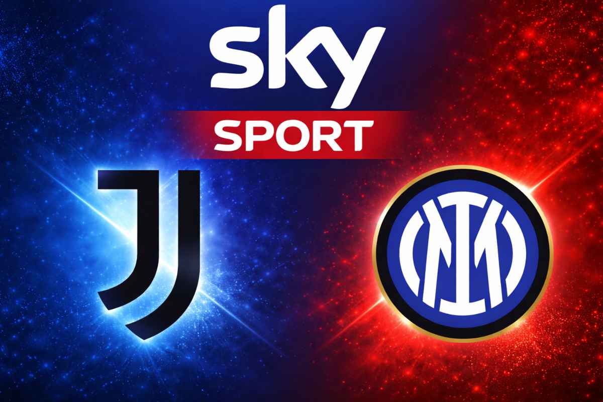 Grafica Sky Sport Inter Juve