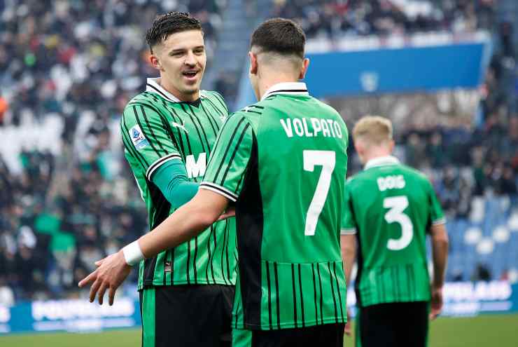 Muharemovic con la maglia del Sassuolo