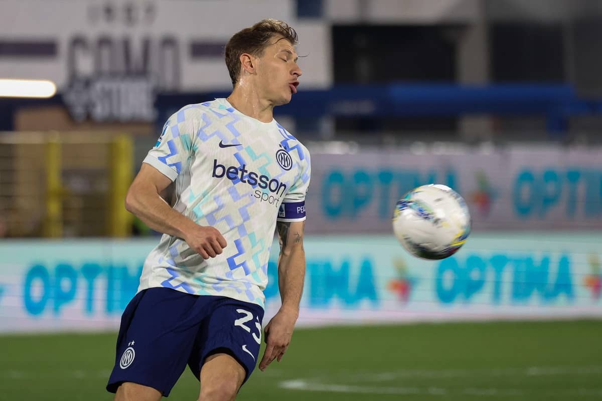 Como-Inter, prova tv per Barella? Gesto verso i tifosi avversari