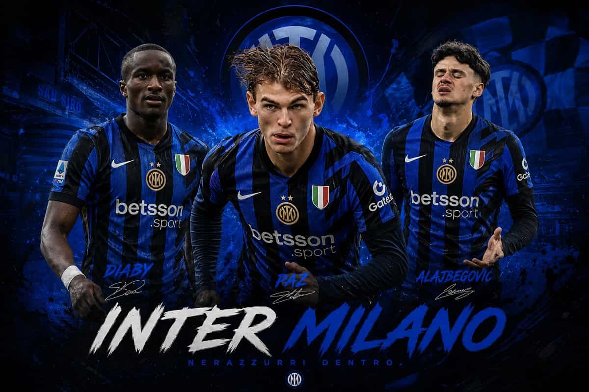 Calciomercato Inter, il punto su Diaby, Paz e Alajbegovic