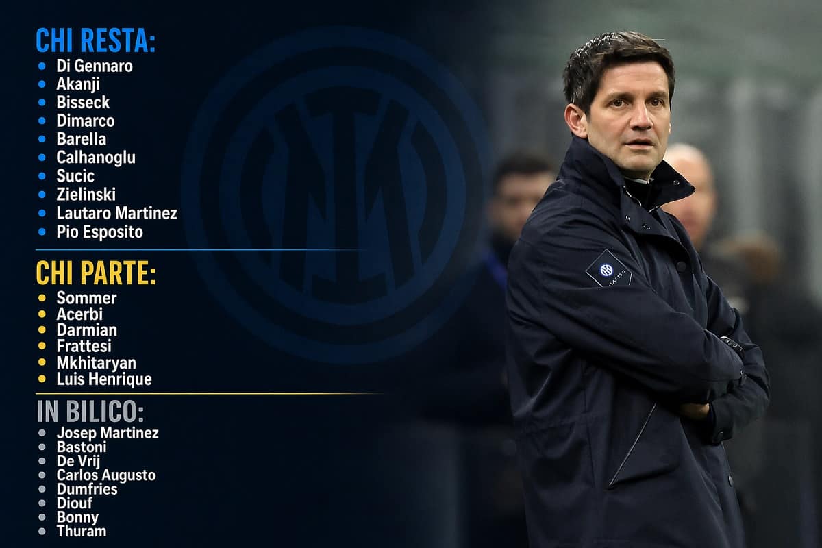 Calciomercato Inter: chi resta, chi parte e chi è in bilico con Chivu