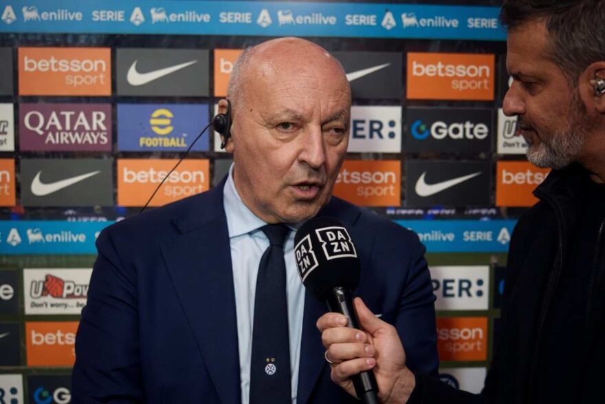 Marotta a Dazn prima di Inter-Cagliari