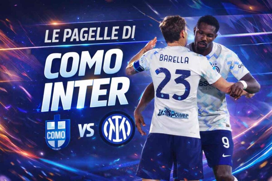 Grafica pagelle Como-Inter