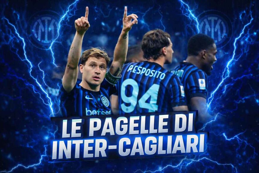 Grafica pagelle Inter-Cagliari