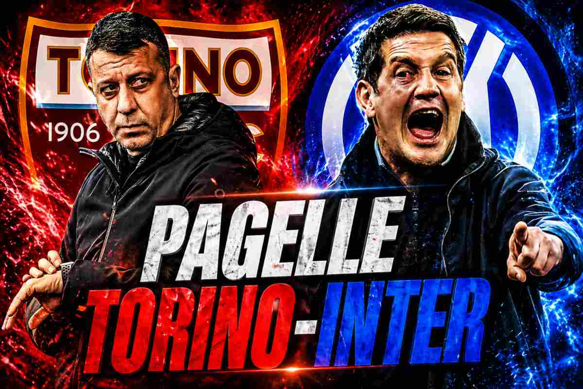 Grafica pagelle Torino-Inter