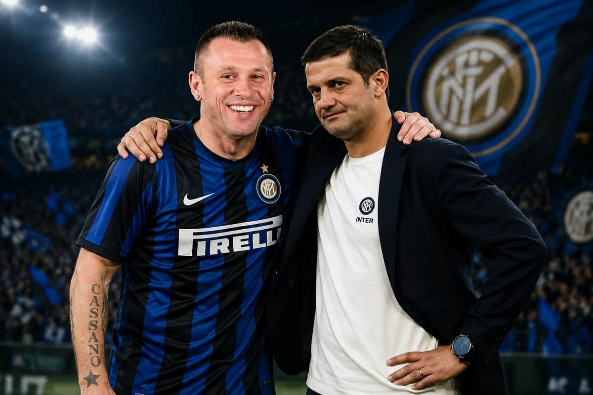 Inter, Ventola: "Chivu sa qual è il sogno di Cassano"