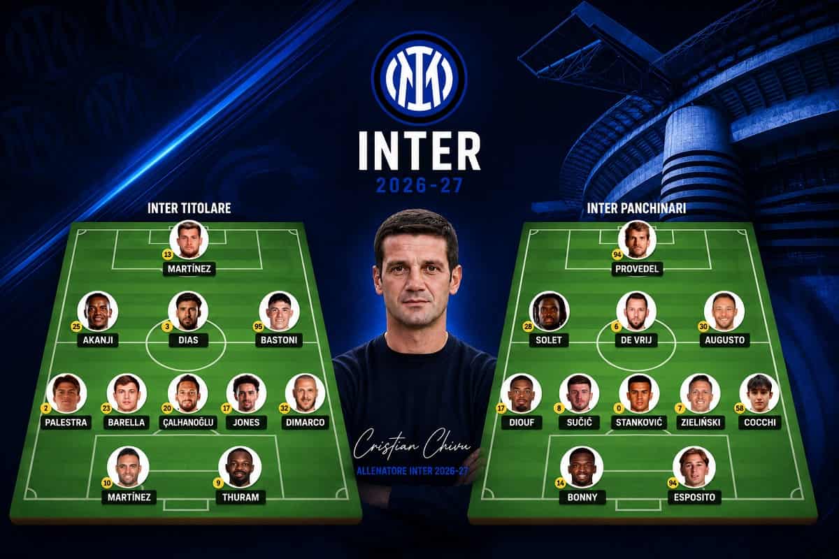 Le due Inter di Chivu 2026-27: titolari e riserve 